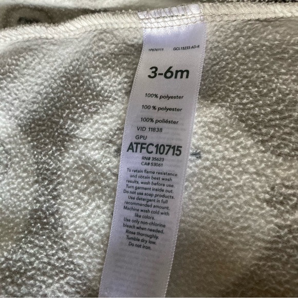 Baby Carter’s Sleep Sack Size 3/6 Months - Picture 6 of 6